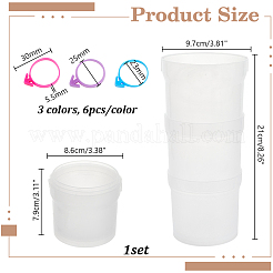 1 Stück Kunststoff-Spritzbeutel-Becherhalter&nbsp;AJEW-AR0005-75