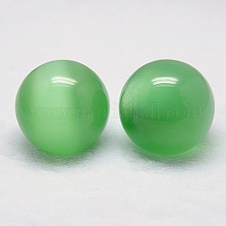 Cat Eye Ball Display Stand, Home Decoration, DarkSea Green, 50mm, Display Bases For Gemstone: 47x22mm: