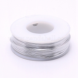 Runder Aluminiumdraht, mit Spule, Silber, 1.2 mm, 16 m / Rolle