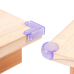Una protezione angolare in silicone per artigiani, paraspigoli da tavolo per bambini, per mobili contro spigoli vivi, rotondo e a forma di L, chiaro, 30 pc / set