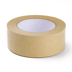 書き込み可能なクラフト紙テープ  環境に優しい、引き裂きやすい  マスキング用  封印  水で活性化されていない  バリーウッド  45mm  10.93ヤード（10m）/ロール