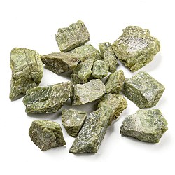 Roher, rauer, natürlicher Idocrase-Nuggets-Stein, Vesuvianit-Reiki-Energiestein, für Home-Display-Dekoration, 25~47x25~61x10~34 mm, ca. 8 Stk. / 500 g