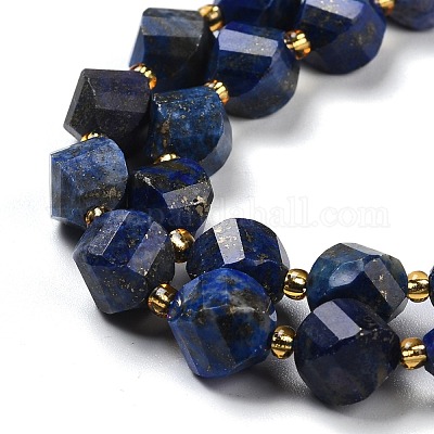 Natürlicher Lapislazuli Perlenstränge&nbsp;G-L579-02-1