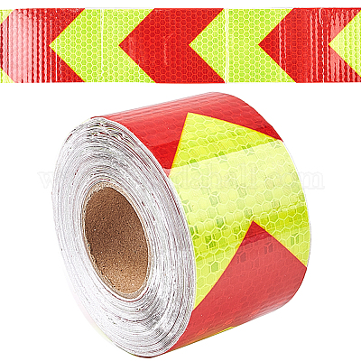 High Intensity Reflective Tape Self-Adhesive Car Safety Warning Road Strip NEW 