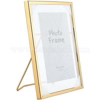 metal floating picture frame easel, photo