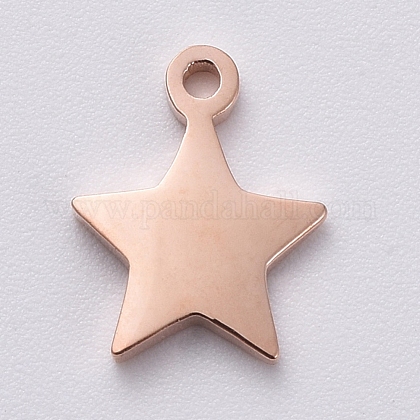 ステンレススチールチャーム304個 手動研磨 スター ローズゴールド 8 5x7x1mm 穴 0 8mmの通販 Jp Pandahall Com ステンレススチールチャーム304個 手動研磨 スター ローズゴールド 8 5x7x1mm 穴 0 8mmの通販 Jp Pandahall Com