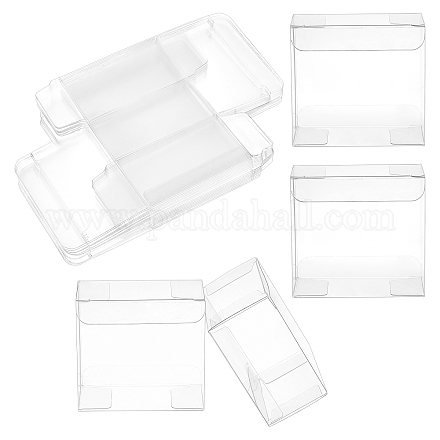 Transparente PVC-Box Süßigkeiten behandeln Geschenkbox CON-WH0085-12-1