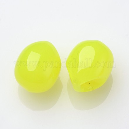 Imitation Jelly Acrylic Drop Pendants JACR-J001-02-1