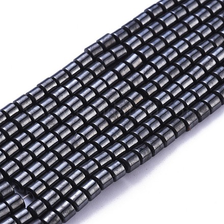 Magnetic Synthetic Hematite Beads Strands IM3mm101-1