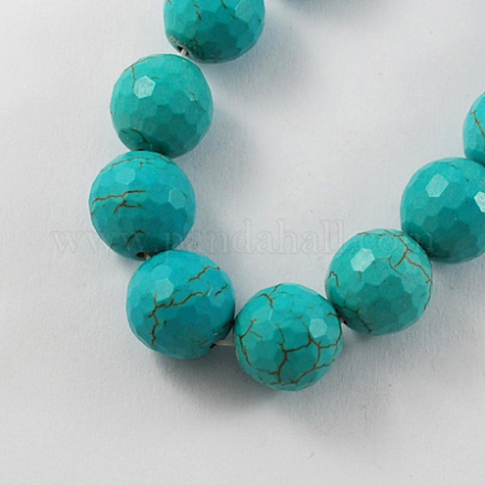 Gemstone Beads TURQ-S251-10mm-1