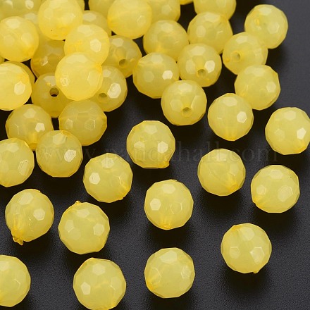 Perles en acrylique de gelée d'imitation MACR-S373-97A-E07-1