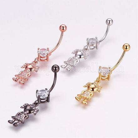 Piercing Jewelry ZIRC-J017-01-1