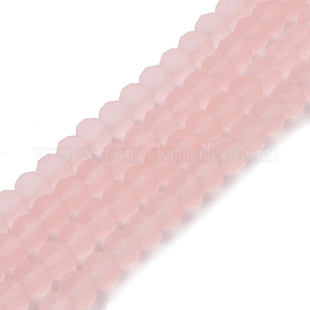Chapelets de perles en verre transparente   EGLA-A034-T6mm-MD22-1