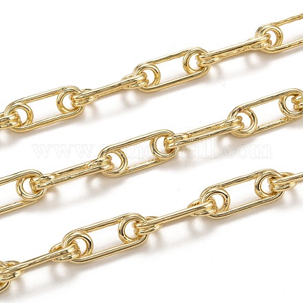 Alloy Oval Link Chain LCHA-H004-07G-1