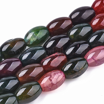 Chapelets de perles d'agate naturelle G-T131-59-1