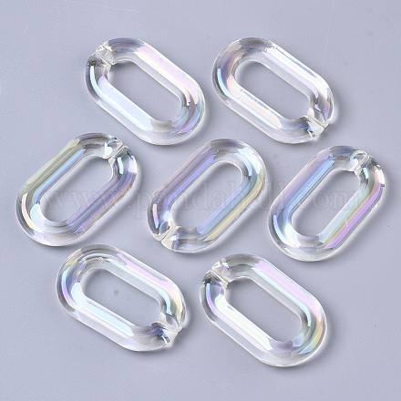Anillos de acrílico transparente enlace X-PACR-R246-061A-1