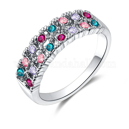 Austrian Crystal Rings RJEW-AA00711-P-6-1
