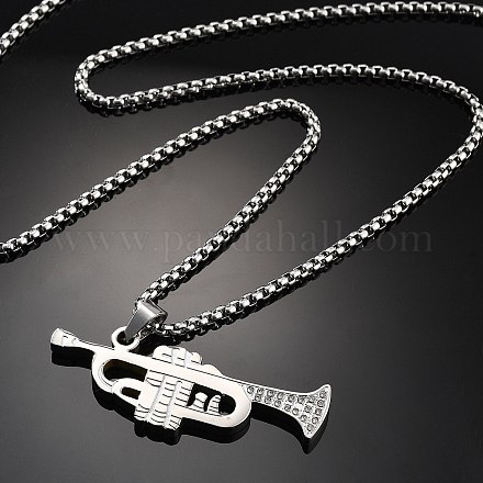 Подвески из нержавеющей стали 304 NJEW-H058-01P-1