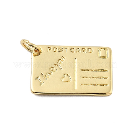 Латунные подвески KK-H206-02C-G-1