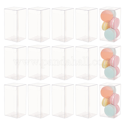 BENECREAT Rectangle Transparent Plastic PVC Box Gift Packaging CON-BC0007-11B-1