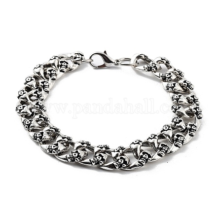 Bracelets en alliage rétro pour hommes et femmes BJEW-L684-002AS-1