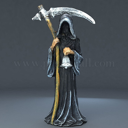 Resin Death Figurine Ornament DARK-PW0001-059-1