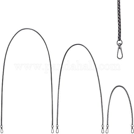 Wadorn 3 tailles sac en métal bandoulière chaîne FIND-WR0002-65-1