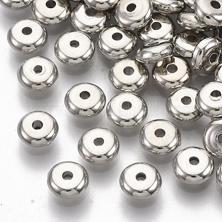 Placage de perles d'espacement en plastique ABS KY-T019-33B-1