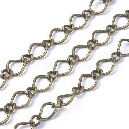 Cadenas hechas a mano de hierro cadenas figaro cadenas madre-hijo CHSM008Y-AB-1
