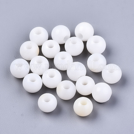 Perles de coquillages naturels d'eau douce SHEL-S266-15A-1