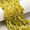 Natural Olive Jade Chip Bead Strands, 5~8x5~8mm, Hole: 1mm, about 31.5 inch