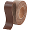 2M PVC Imitation Leather Ribbons, for Clothes, Bag Making, Camel, 25mm, about 2.19 Yards(2m)/Roll