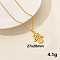 Stainless Steel Hamsa Hand Pendant Necklaces, Cable Chain Necklaces