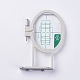 Plastic Embroidery Frame TOOL-WH0037-03-3