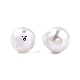 Cuentas de esmalte de perlas de imitación de plástico abs opaco de halloween KY-G020-01N-1