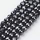Magnetic Synthetic Hematite Beads Strands HEMA-6D-1-3