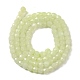 Synthetic Luminous Stone Beads Strands G-C086-01B-02-3