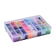 240G 24 Colors Handmade Polymer Clay Beads CLAY-JP0001-08-8mm-8