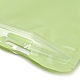Прямоугольные пластиковые пакеты Инь-Янь с застежкой-молнией ABAG-A007-02G-04-3