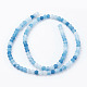 Natural Crackle Agate Beads Strands G-G055-4mm-M-2
