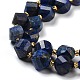 Chapelets de perles en lapis-lazuli naturel G-L579-02-2