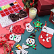 Sunnyclue kit per creare portachiavi natalizi fai da te DIY-SC0022-60-4