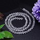 Faceted Round Imitation Austrian Crystal Glass Bead Strands G-PH0008-01-6mm-2