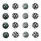 200pcs perles d'agate d'arbre naturel G-CJ0001-65-3