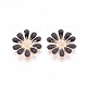 Golden Plated Alloy Enamel Cabochons ENAM-WH0005-A03-1