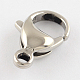 Polished 304 Stainless Steel Lobster Claw Clasps STAS-R072-07A-1