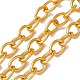 3.28 Feet Oval Oxidation Aluminum Cable Chains X-CHA-G001-06G-1