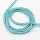 Opaque Solid Color Crystal Glass Faceted Cube Beads Strands GLAA-F024-A04-3