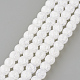 Crackle sintetico perle di quarzo fili X-GLAA-S134-8mm-05-1