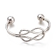 304 Stainless Steel Cuff Bangles BJEW-M284-07-2